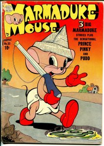 Marmaduke Mouse #32 1952-Quality-Patriotic cover-Funny Animals-VG
