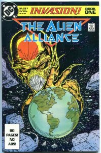 Invasion #1 1988- Alien Alliance - Todd McFarlane VF