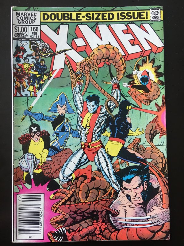 Uncanny X-Men #166 (newstand edition) *KEY