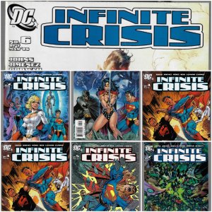 Infinite Crisis #1-7 (DC, 2005-2006) NM average