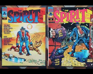 THE SPIRIT #5-6 VF- (Warren Magazine 1974) Set Of 2 Classic WILL EISNER stories