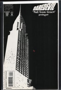 Daredevil #319 Second Print Cover (1993) Daredevil