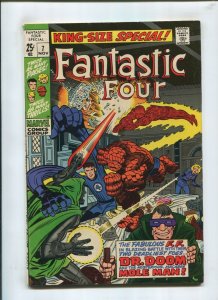 FANTASTIC FOUR SPECIAL #7 (7.0) DR DOOM MOLE MAN 1969