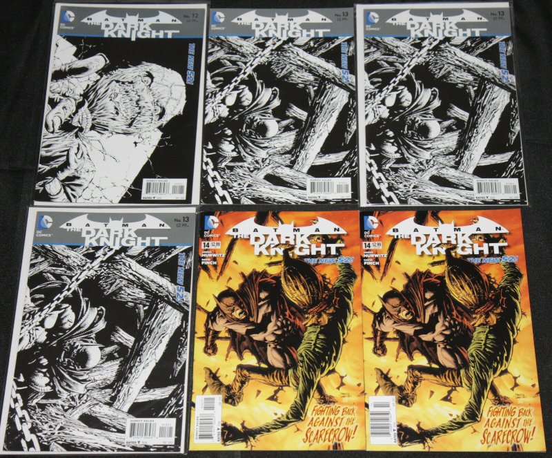 Modern DC BATMAN SKETCH VARIANTS 70pc Mid-High Grade Comic Lot VF-NM Detective