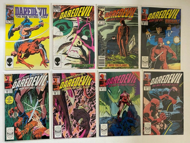 Daredevil comic lot (1st series) 23 diff from:#202-297+Annual 6.0FN (1984-91)