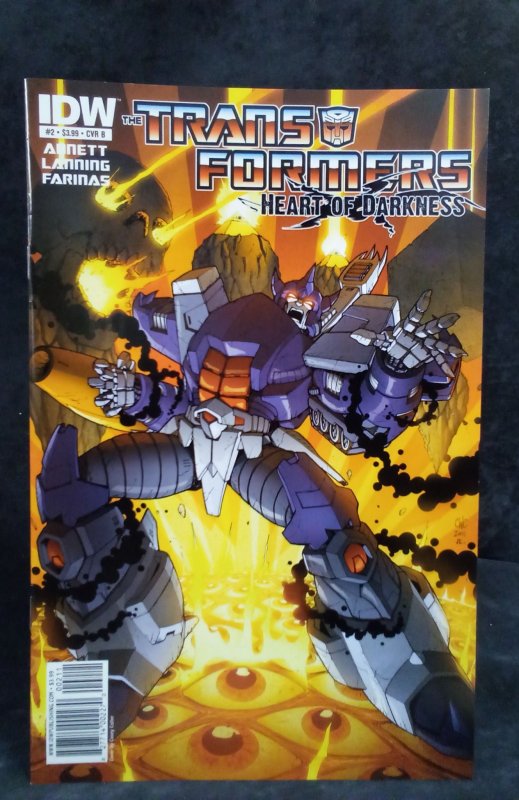The Transformers: Heart of Darkness #2 Cover B (2011)