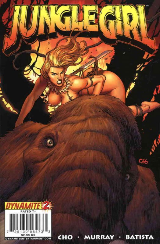 Jungle Girl (Dynamite) #2A VF/NM ; Dynamite | Frank Cho