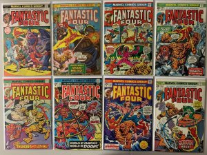Fantastic Four lot #135-199 Marvel 1st Series 17 diff (avg 4.5 VG+) (1973-'78)