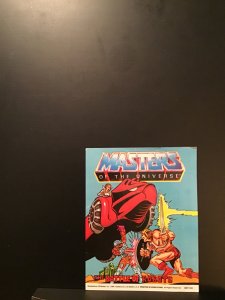Masters of the Universe mini comic battle of roboto