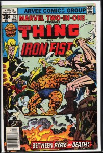 Marvel Two-in-One #25 (1977) Iron Fist