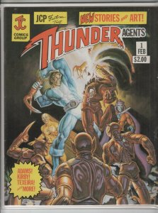 THUNDER AGENTS MAGAZINE (JCP) #1 VG A01194