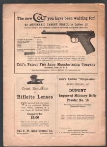 Arms and The Man 8/5/1915-Military & shooting weekly Magazine-ammo-guns-G