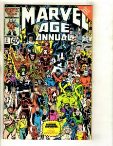 7 Marvel Age Marvel Comics # 62 63 64 Annual 1 2 3 4 Wolverine Rogue X-Men NP10