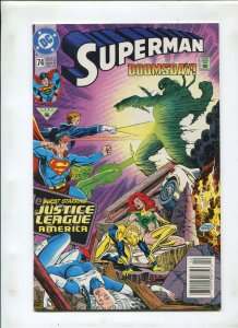SUPERMAN #74 (9.2 OR BETTER) DOOMSDAY!