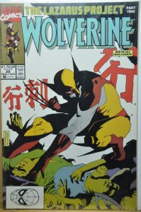 Wolverine #28 (1990)  Mignola Cover !!