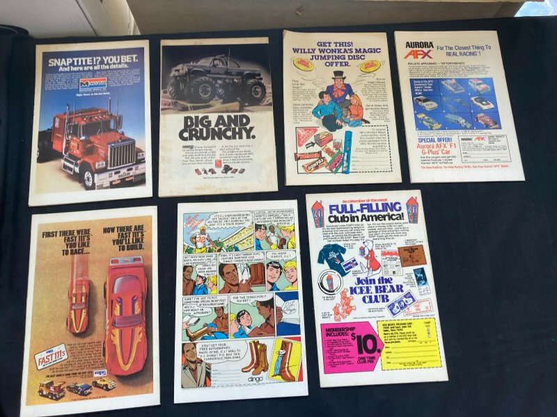 MISC DC COMICS 7PC #1,5,20,295,304,478(7.0)THE FLASH,SUPERMAN(1980-81,87)