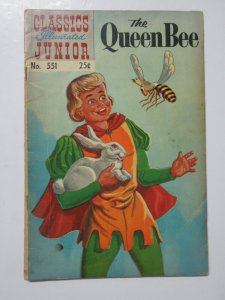 Classics Illustrated Junior 551 The Queen Bee HRN 576 Winter 1969