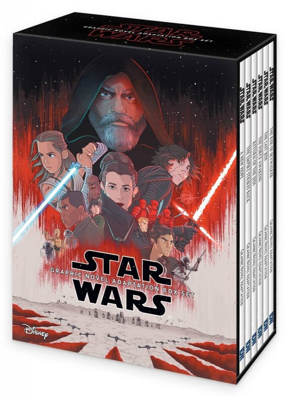 (2021) IDW STAR WARS EPISODES 4-9 ADAPTATION BOX SET! STILL SEALED! SRP=$60.00