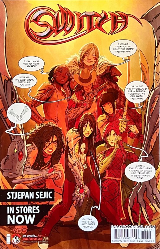 Witchblade #185 Cha Cover B (2015)