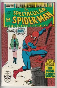 Spider-Man, Peter Parker Spectacular King-Size #8 (Jan-88) NM+ Super-High-Gra...