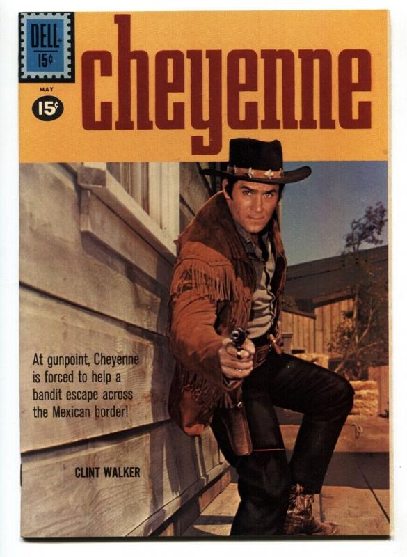 Cheyenne #21 1961- Dell Western- Clint Walker NM-