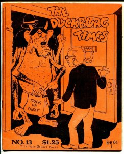 Duckburg Times #13 1981 -Carl Barks-Disney info-FR/G