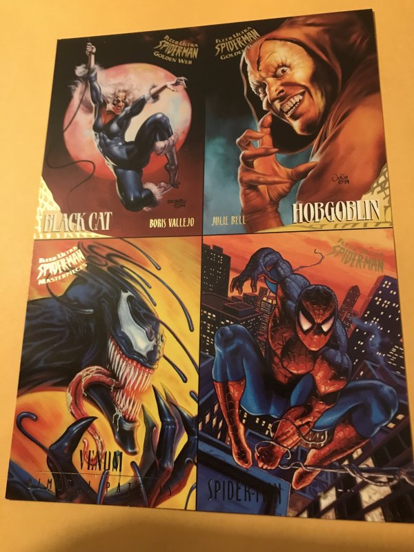 FLEER ULTRA SPIDER-MAN ‘95 promo card : 1995 Marvel NM/M; Venom, Black Cat