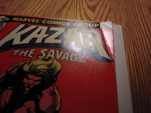 Ka-Zar the Savage #1