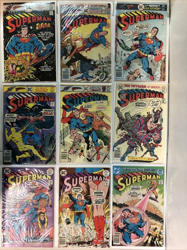 Superman (1976) Complete Set # 300-349 (VF/NM) The Line Of DC Super-Stars