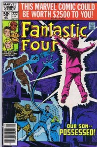 Fantastic Four #222 ORIGINAL Vintage 1980 Marvel Comics Newsstand