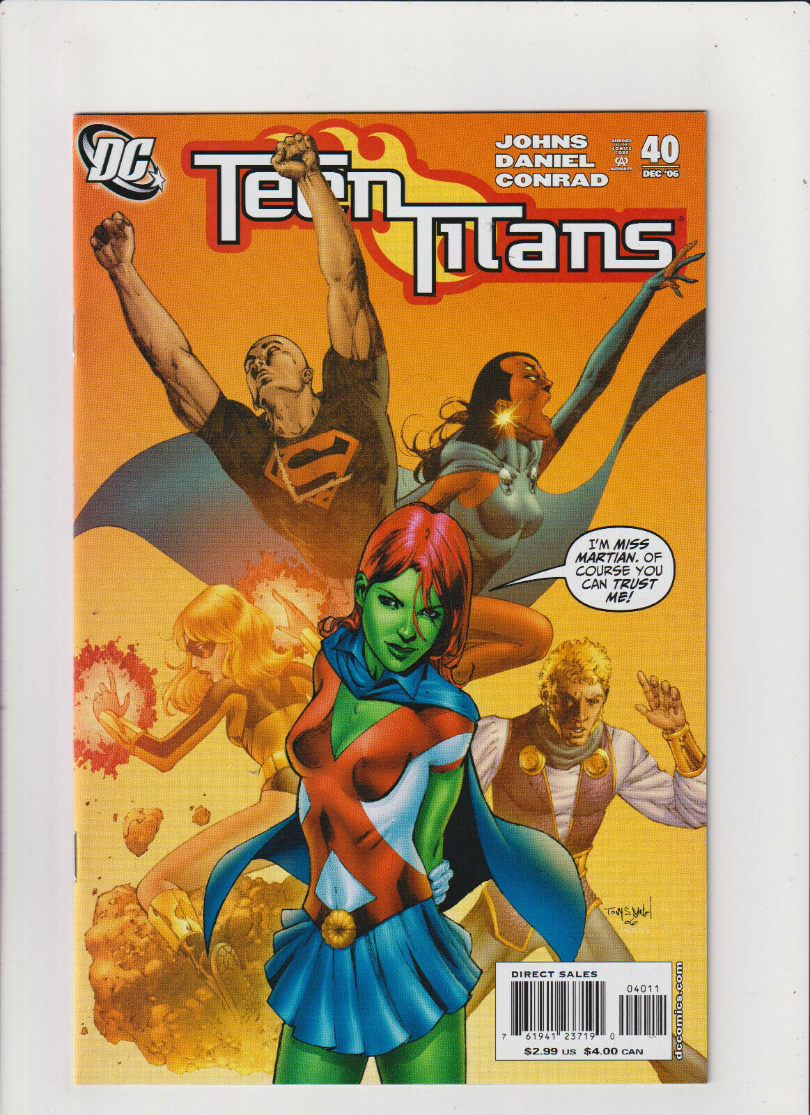 Teen Titans 40 NM 9.2 DC Comics 2006 Wonder Girl,Robin,Miss Martian