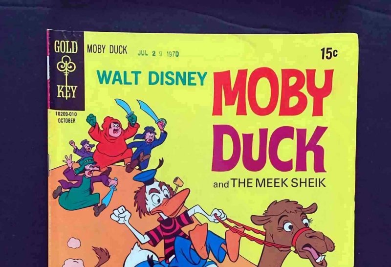 Moby Duck #11 Gold Key Comics 1970 Fn-