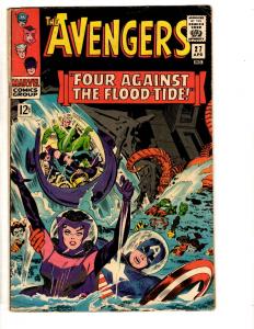 Avengers # 27 FN/VF Marvel Comic Book Silver Age Iron Man Hulk Thor Captain JW1