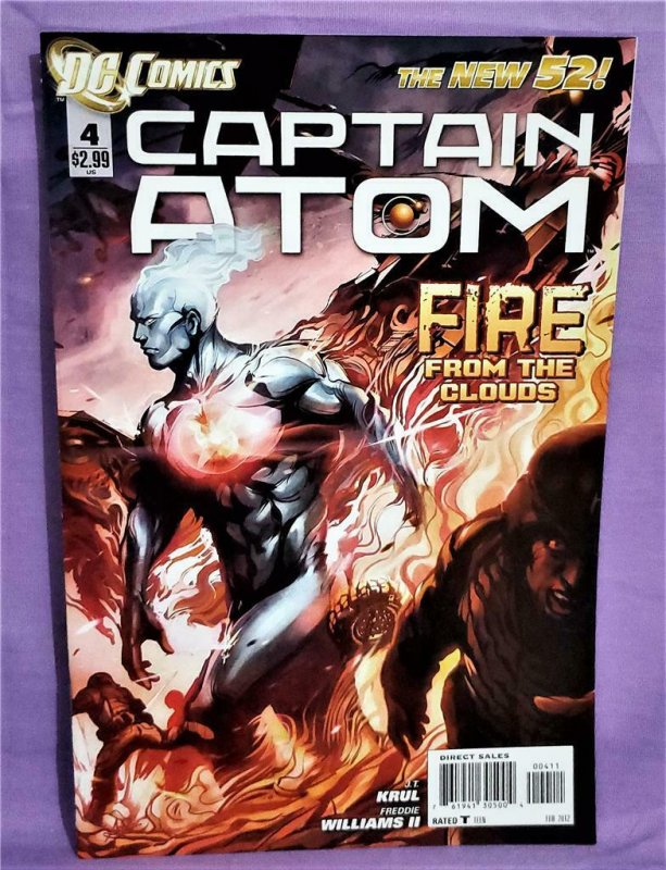 DC New 52 CAPTAIN ATOM #1 - 8 J T Krull Freddie Williams II (DC, 2011)!