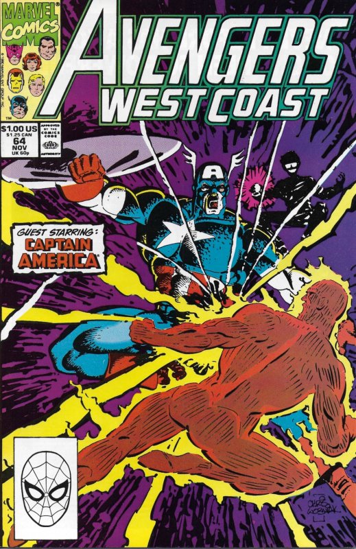 Avengers West Coast #64 (1990)