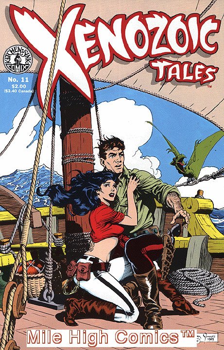 XENOZOIC TALES (1987 Series) #11 Very Good Comics Book