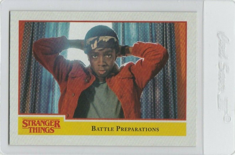 Stranger Things Battle Preparations 76 Topps Netflix 2018 Season One trading