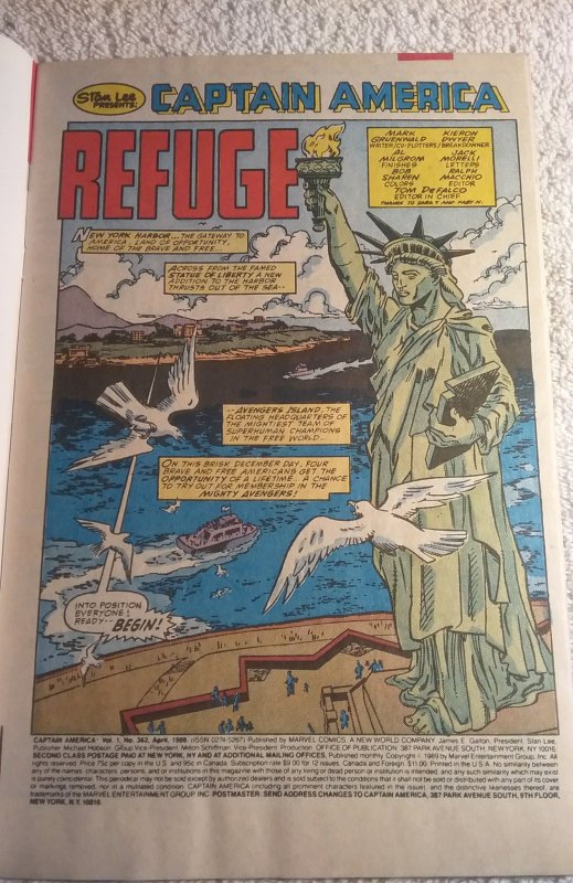 Captain America #352 (1989)