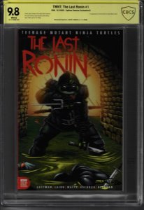 TMNT The Last Ronin #1 Grade CBCS 9.8 Store Exclusive Signed By Jason Flowers GB