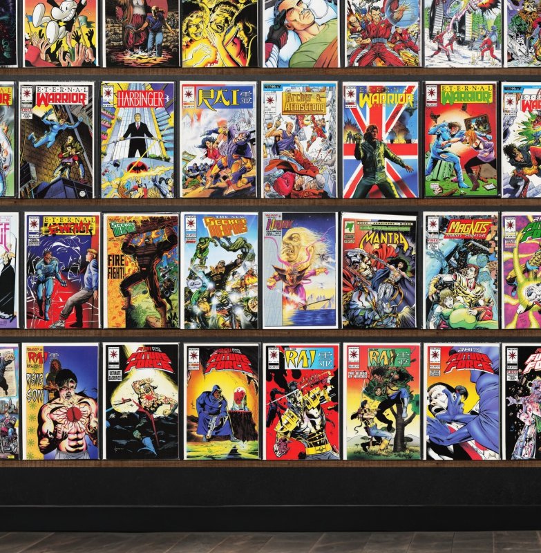 Huge Lot 150+ Comics with Rai, Eternal Warrior, The H.A.R.D. Corps & More!