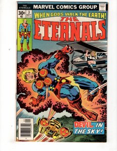 The Eternals #3 (1976) 1st Appearance os SERSI Jack Kirby !!! / ID#340