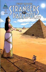 STRANGERS IN PARADISE XXV (2017 ABSTRACT) #5 CVR A TERRY MOORE