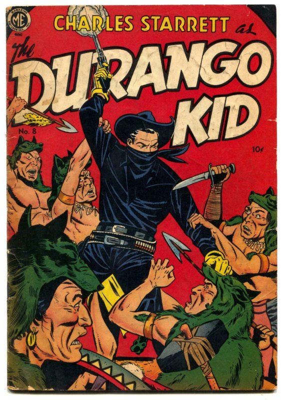 Durango Kid #8 1950-Frazetta- Golden Age Western VG