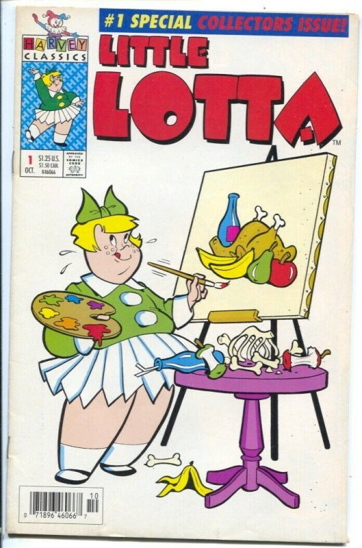 Little Lotta #1 1992 1st issue Harvey comics FN-