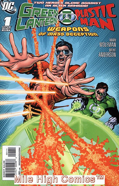 GREEN LANTERN/PLASTIC MAN: WEAPONS OF MASS DECEPTION (2010 Series) #1 Near Mint