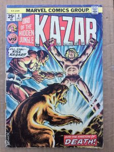 Ka-Zar #4 (1974)