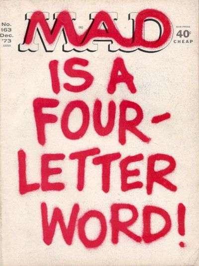 Mad (1952 series) #163, VG+ (Stock photo)