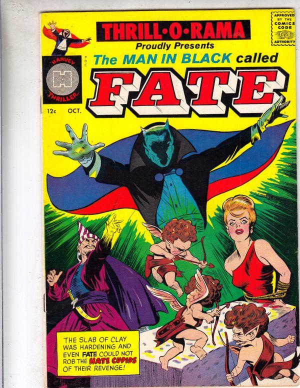 Thril-O-Rama #1 (Oct-65) VF/NM+ High-Grade The Man In Black Called Fate