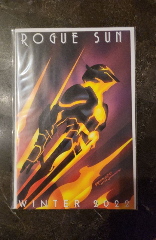 Rogue Sun #1 Miguel Mercado Rocketeer Variant LTD To 300 With COA Spectral Comic