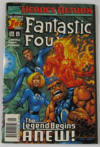 Fantastic Four #1 (Jan 1998, Marvel), VG-FN condition (5.0), Heroes Return